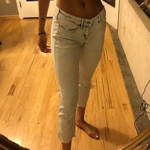 Hollister acid wash skinny jeans